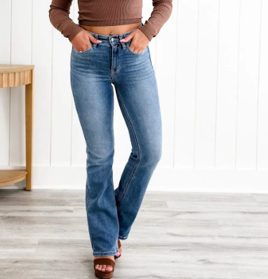 724 High Rise Straight Jeans Dark Wash |  Womens Straight Jeans Jeans Straight Jeans