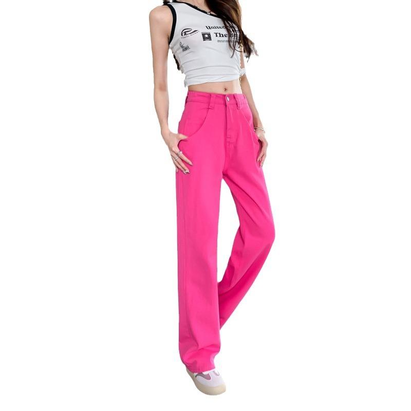 Baggy Dad Corduroy Pants Pink |  Womens Pants Clothing Pants