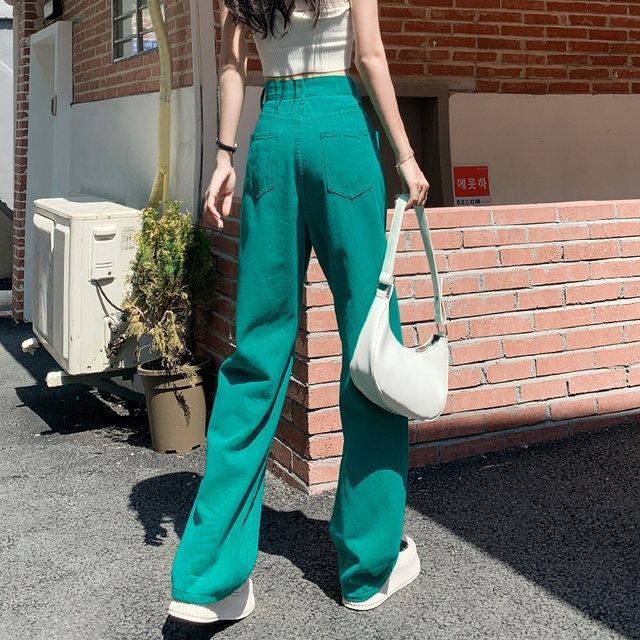 Baggy Trousers Green |  Womens Pants Clothing Green