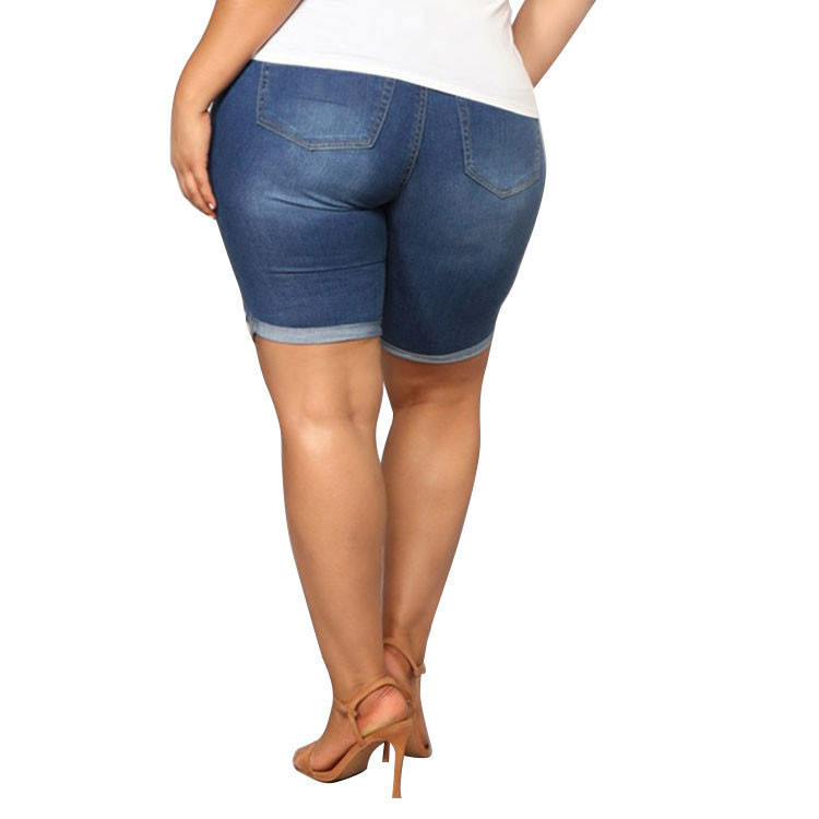 Classic Bermuda Shorts (Plus Size) Dark Wash |  Womens Plus Size (14-26) Clothing Plus Size (14-26)