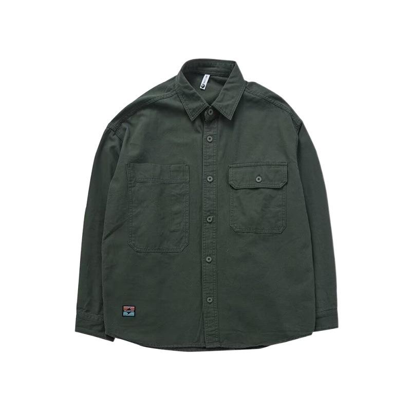 Classic Worker Overshirt Green |  Mens Shirts & T-Shirts Clothing Green