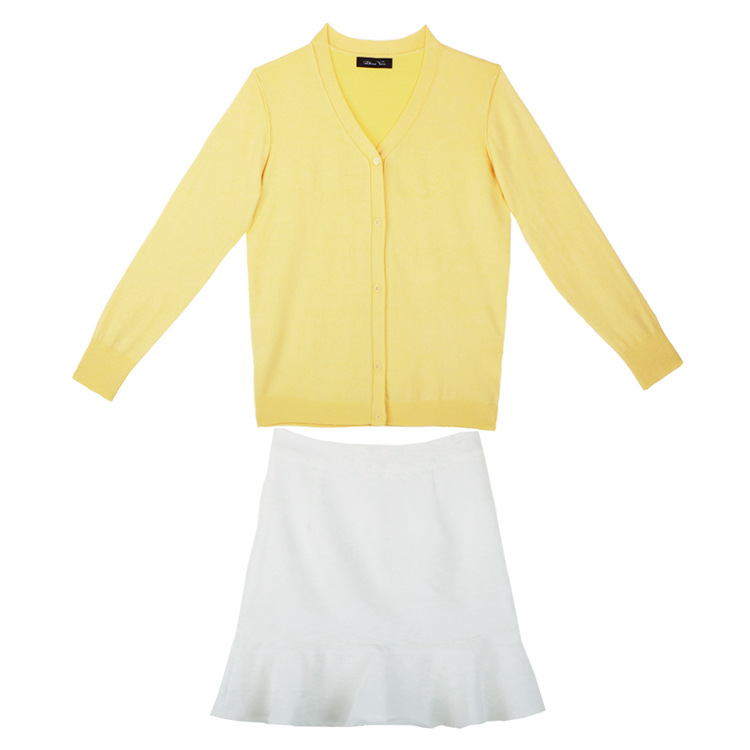 Coit Boxy Cardigan Yellow |  Mens Sweaters & Sweatshirts Clothing Mens