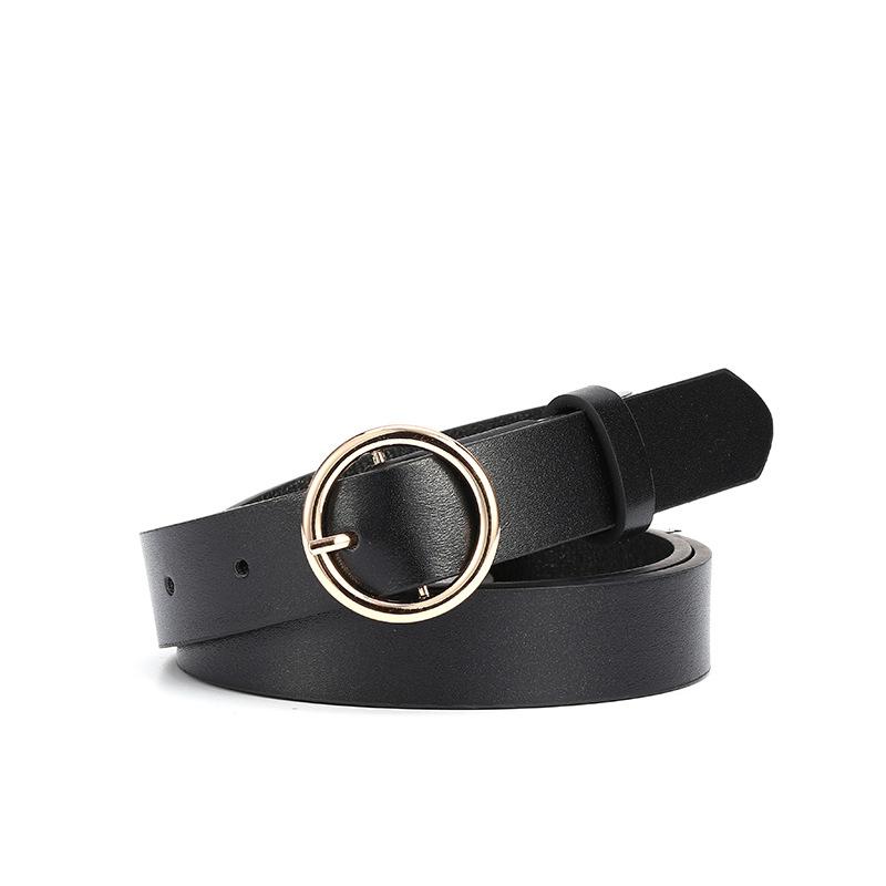 Fashion Circle Belt Black |  Womens Belts Accessories Belts