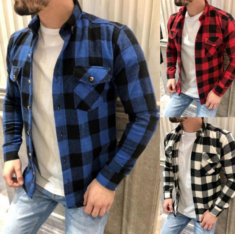 Flannel Shacket Multi-Color |  Mens Jean Jackets & Outerwear Clothing Jean Jackets & Outerwear