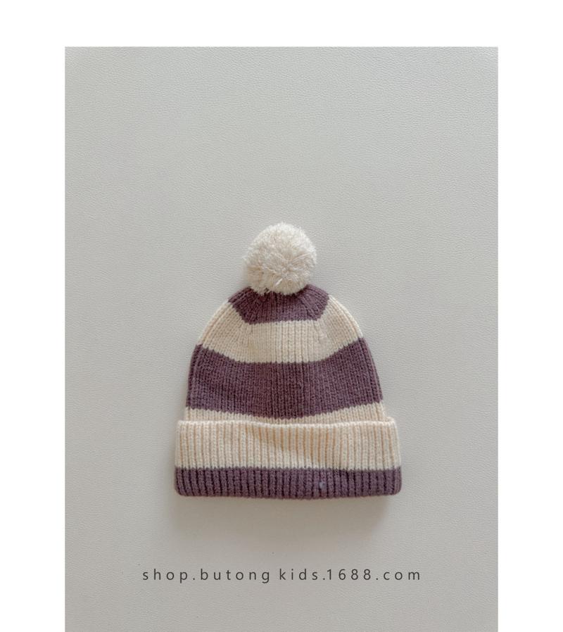 Gold Tab™ Beanie Purple |  Mens Hats Accessories Hats