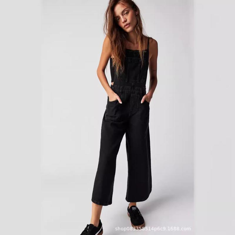 Iconic Jumpsuit Black |  Womens Overalls & Jumpsuits Clothing Dresses & Skirts