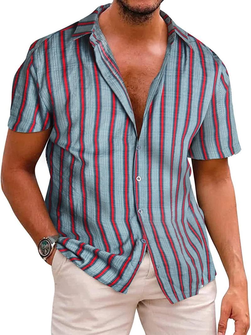 Knit Camp Shirt Multi-Color |  Mens Shirts & T-Shirts Clothing Mens