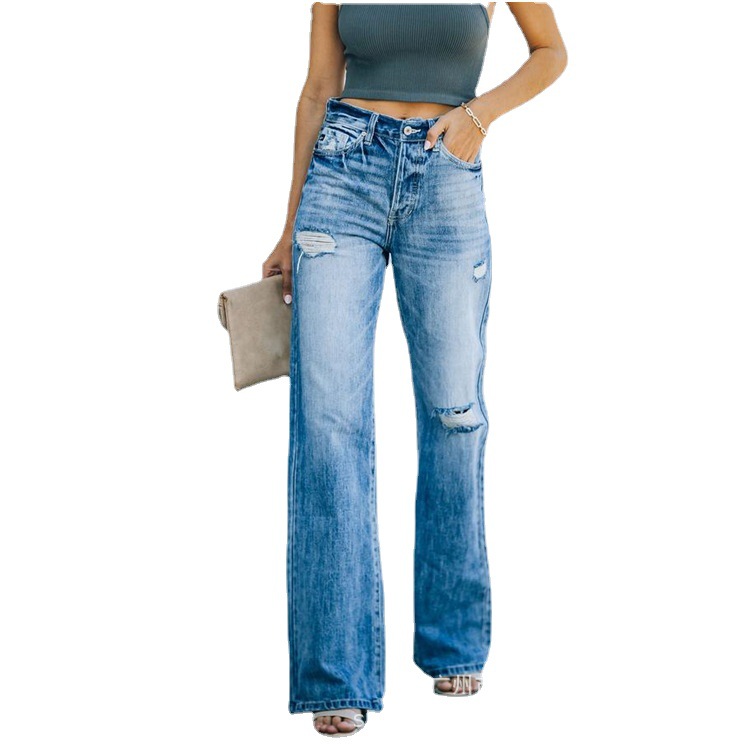 Low Pro Jeans Medium Wash |  Womens Loose Jeans Jeans Amplify It - Medium Wash