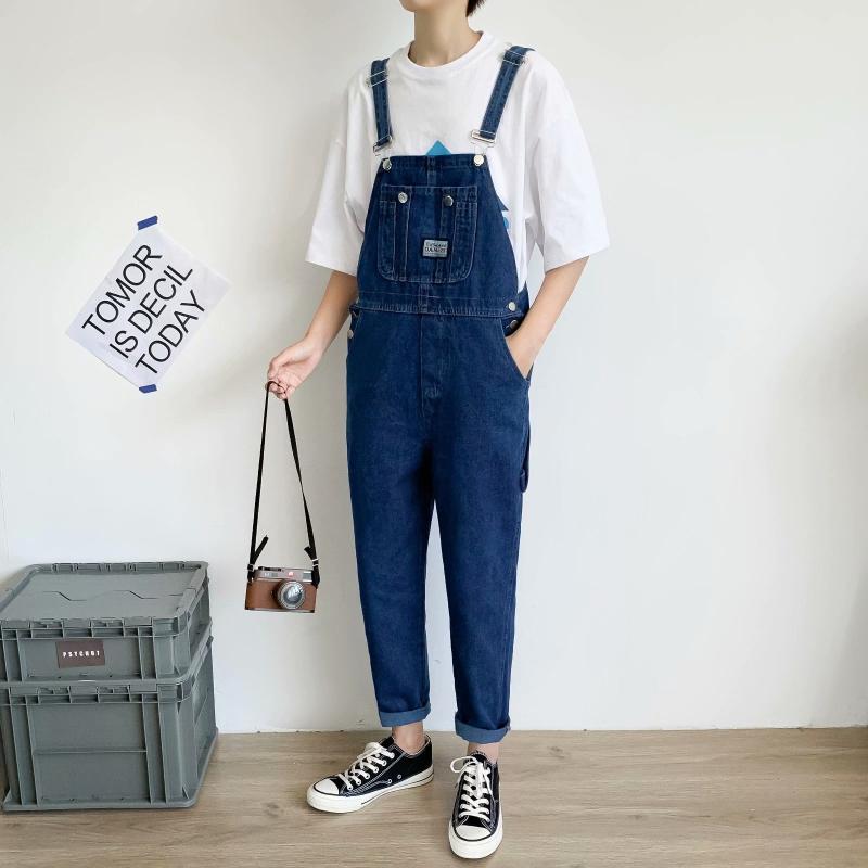 Red Tab™ Overalls Dark Wash |  Mens Overalls Clothing Get Involved - Dark Wash