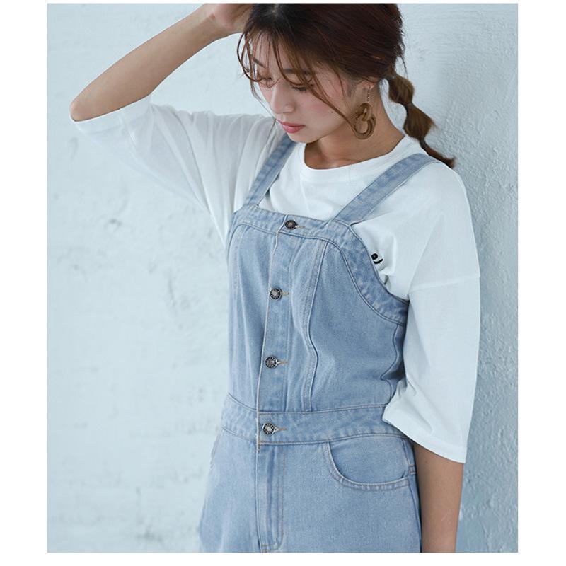 Short Sleeve Heritage Jumpsuit Light Wash |  Womens Overalls & Jumpsuits Clothing Light Wash