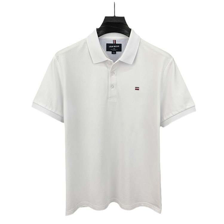 Slim Housemark Polo Shirt White |  Mens Shirts & T-Shirts Clothing Mens