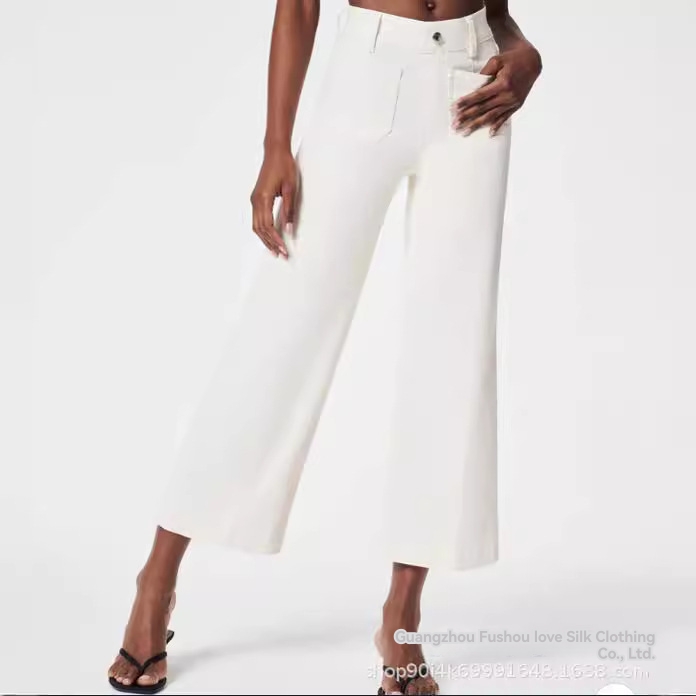 Superlow Flare Pants White |  Womens Pants Clothing Egret - White